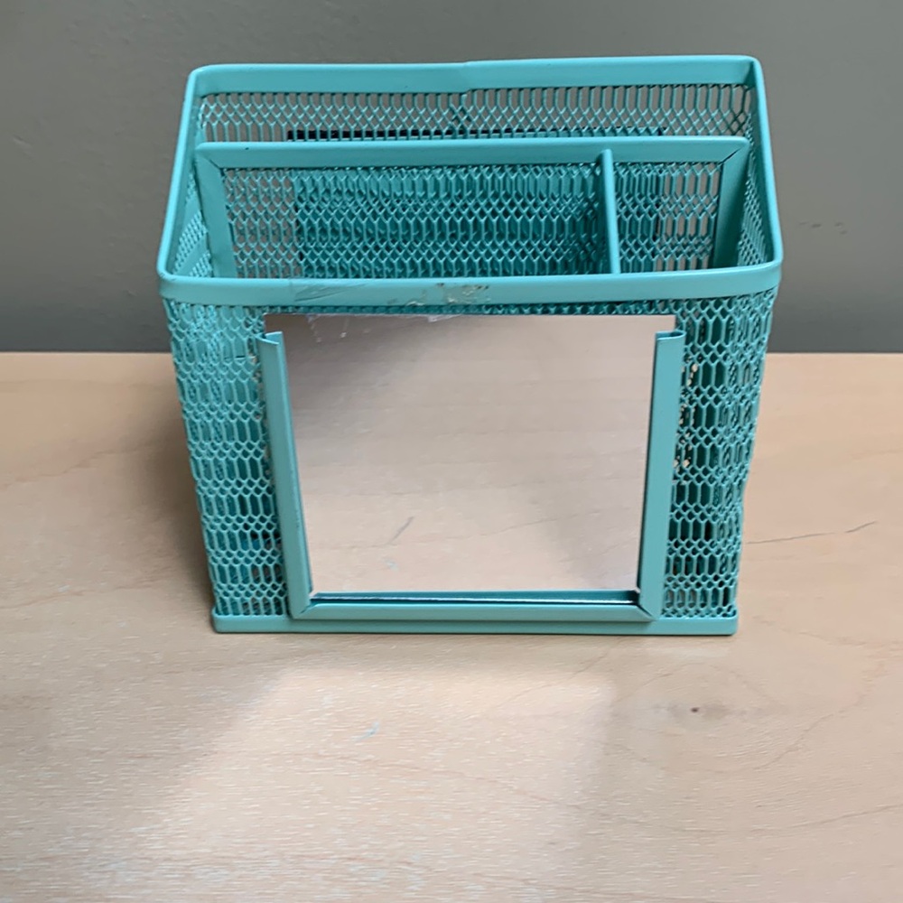 Pencil and Pen magnetic holder. Perfect for home or school locker!